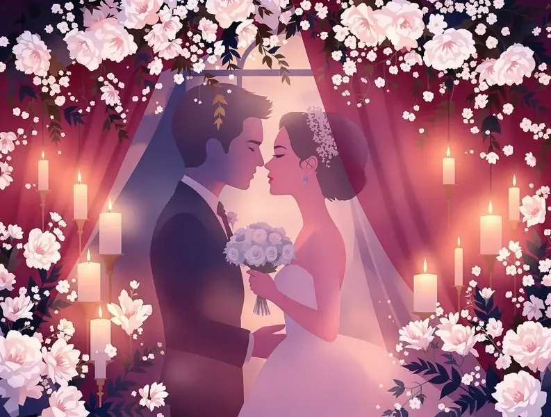 一线女星被曝隐婚生子，婚礼现场照流出全网炸锅 - 黑料视频吃瓜爆料封面